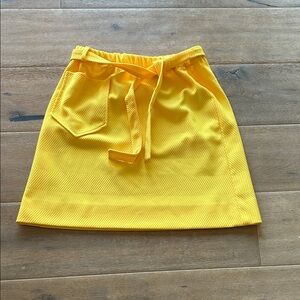 Yellow Vintage Haymaker Women's Skirt